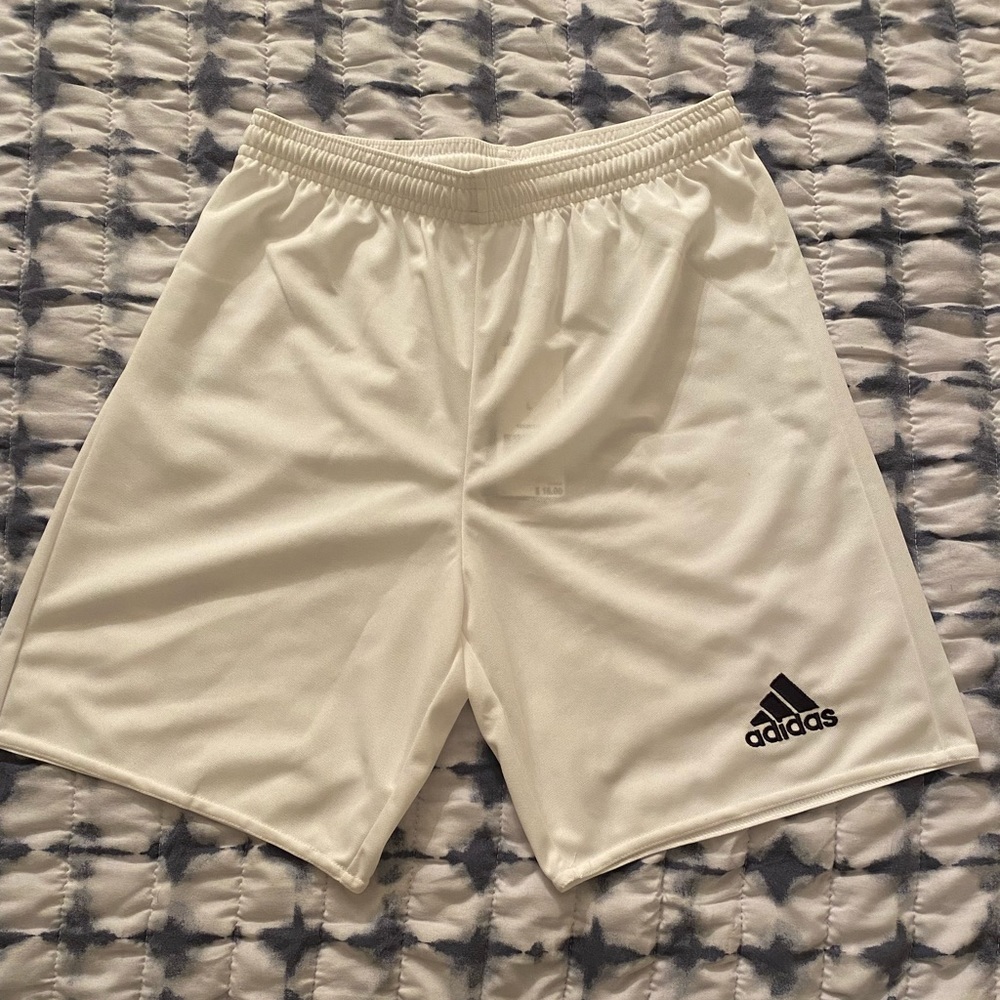 White Adidas Shorts